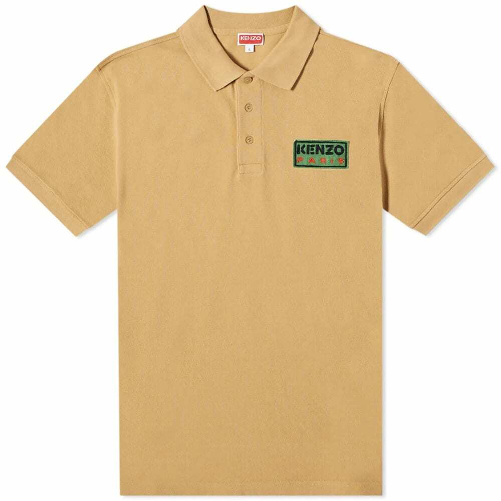 Kenzo Paris Men's Paris Classic Polo Shirt in Beige