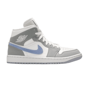 Wmns Air Jordan 1 Mid Wolf Grey Aluminum