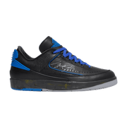Off White x Air Jordan 2 Retro Low SP Black Varsity Royal