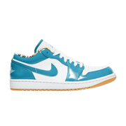 Air Jordan 1 Low Barcelona Cyber Teal