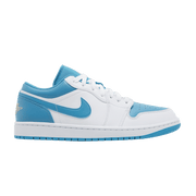 Air Jordan 1 Low WhiteCelestial GoldAquatone
