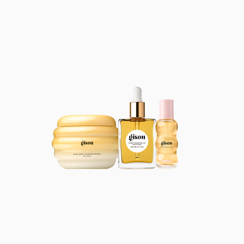 On-The-Go Honey Hair Trio