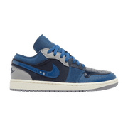 Wmns Air Jordan 1 Low Se Black Dark Obsidian Off White