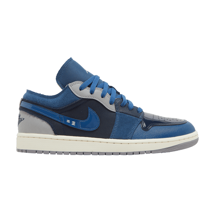 Wmns Air Jordan 1 Low Se Black Dark Obsidian Off White
