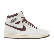 NIKE AIR JORDAN 1 HIGH X A MA MANIÉRE Off White AND BURGUNDY