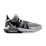 LeBron Witness 7 EP White/Metallic Silver