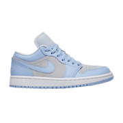 Wmns Air Jordan 1 Low Football GreyUniversity Blue