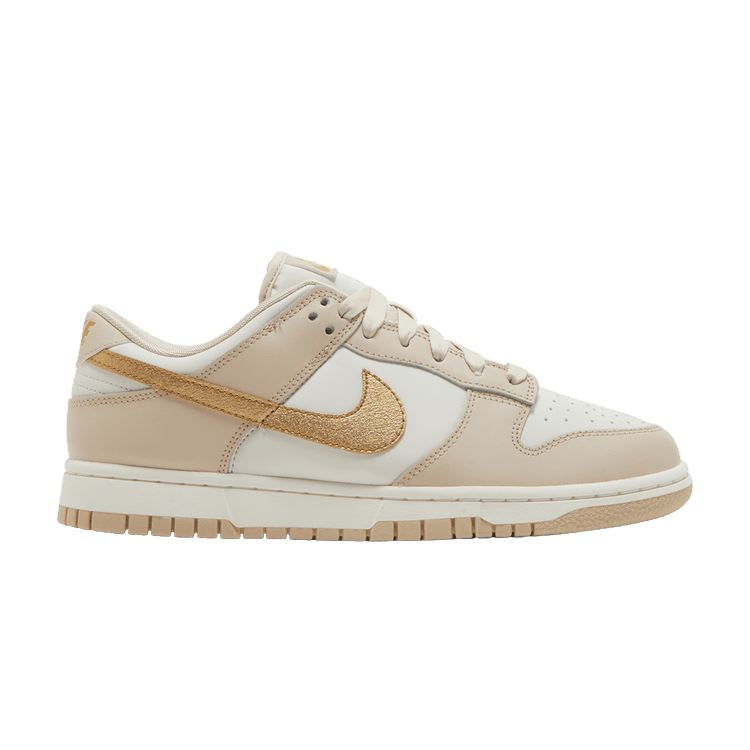 Nike Dunk Low Gold Swoosh