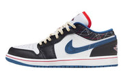 Air Jordan 1 Low SE Industrial Blue Sashiko