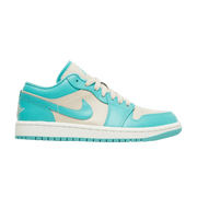 Wmns Air Jordan 1 Low Tropical Teal Sandy Beige