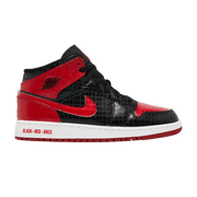 Jordan 1 Mid Bred Text