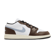 AIR JORDAN 1 LOW GS MOCHA BLUE Grey