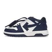 OFF-WHITE Out Of Office OOO Low Tops Blue White