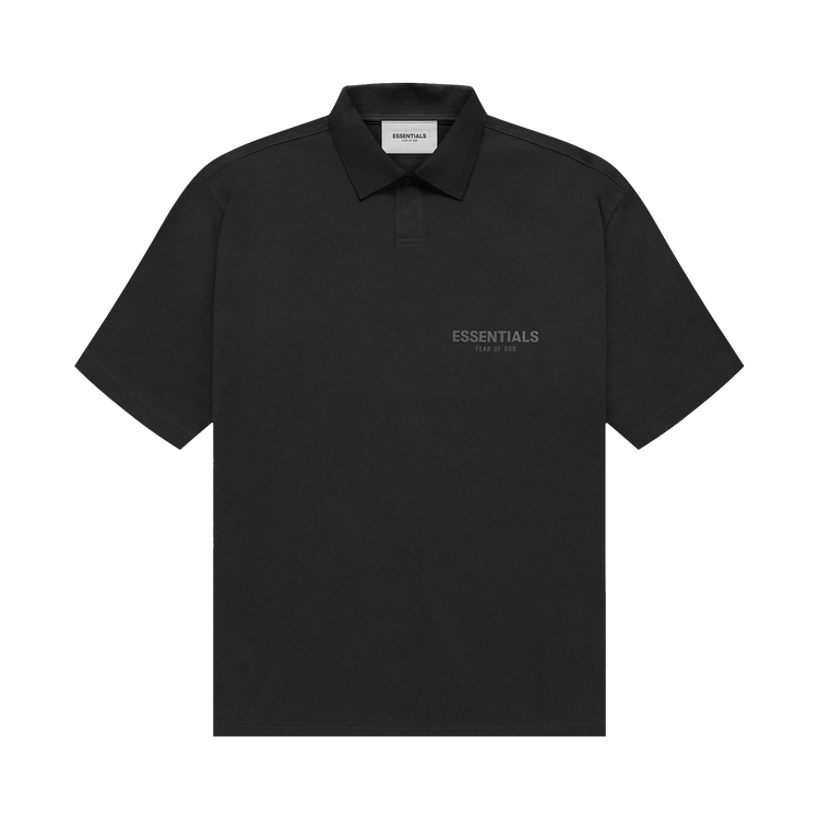 Fear Of God Essentials Polo Black
