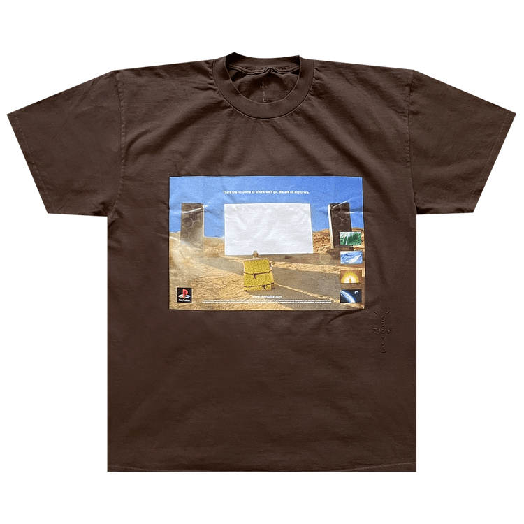 Travis Scott Monolith Day T-Shirt Brown