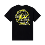 Anti Social Social Club x Fragment Yellow Bolt T-Shirt