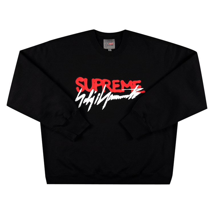 SUPREME YOHJI YAMAMOTO CREWNECK BLACK