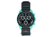 Swatch x Omega Bioceramic Moonswatch Mission On Earth Polar Lights SO33L103