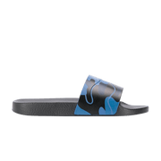 Valentino Rubber Slider Blue Camo