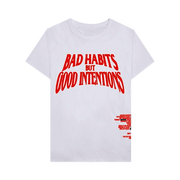 VLone x Nav Good Intention White T-Shirt
