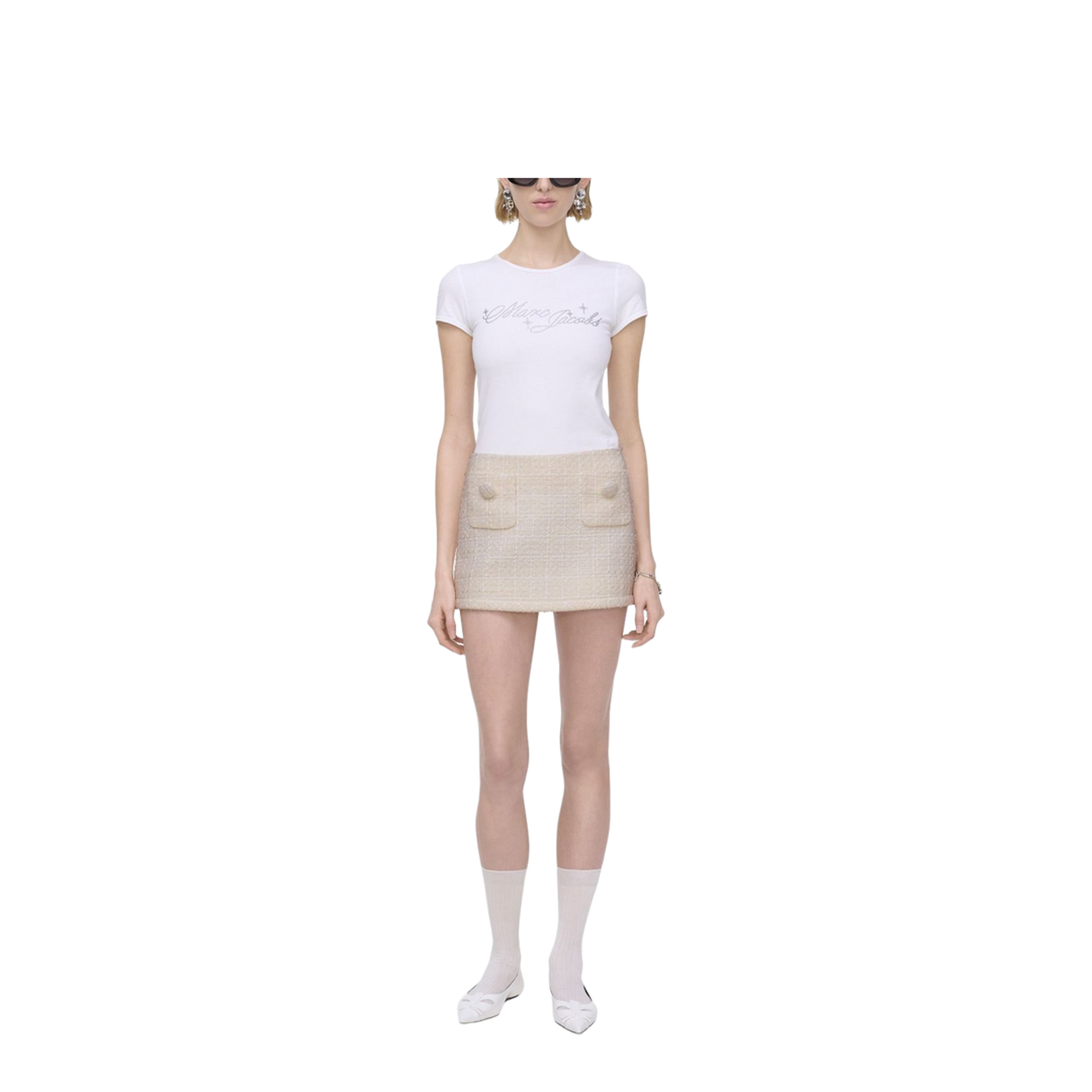 Tweed Mini Skirt