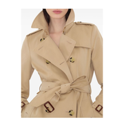 Chelsea Cotton Trench Coat - Beige