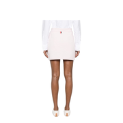 Classic 4-Bar Jersey Mini Skirt