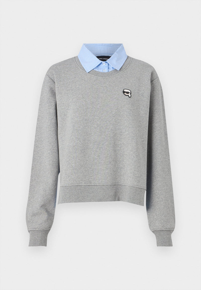 KARL LAGERFELD IKON - Sweatshirt - light grey melange