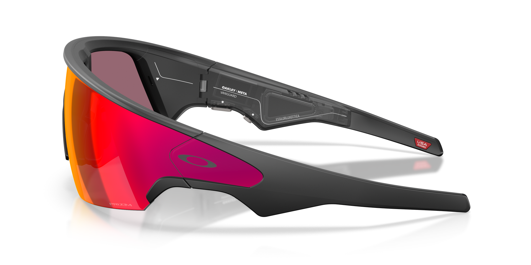Oakley Meta Vanguard Ai Performance Glasses Black Frame