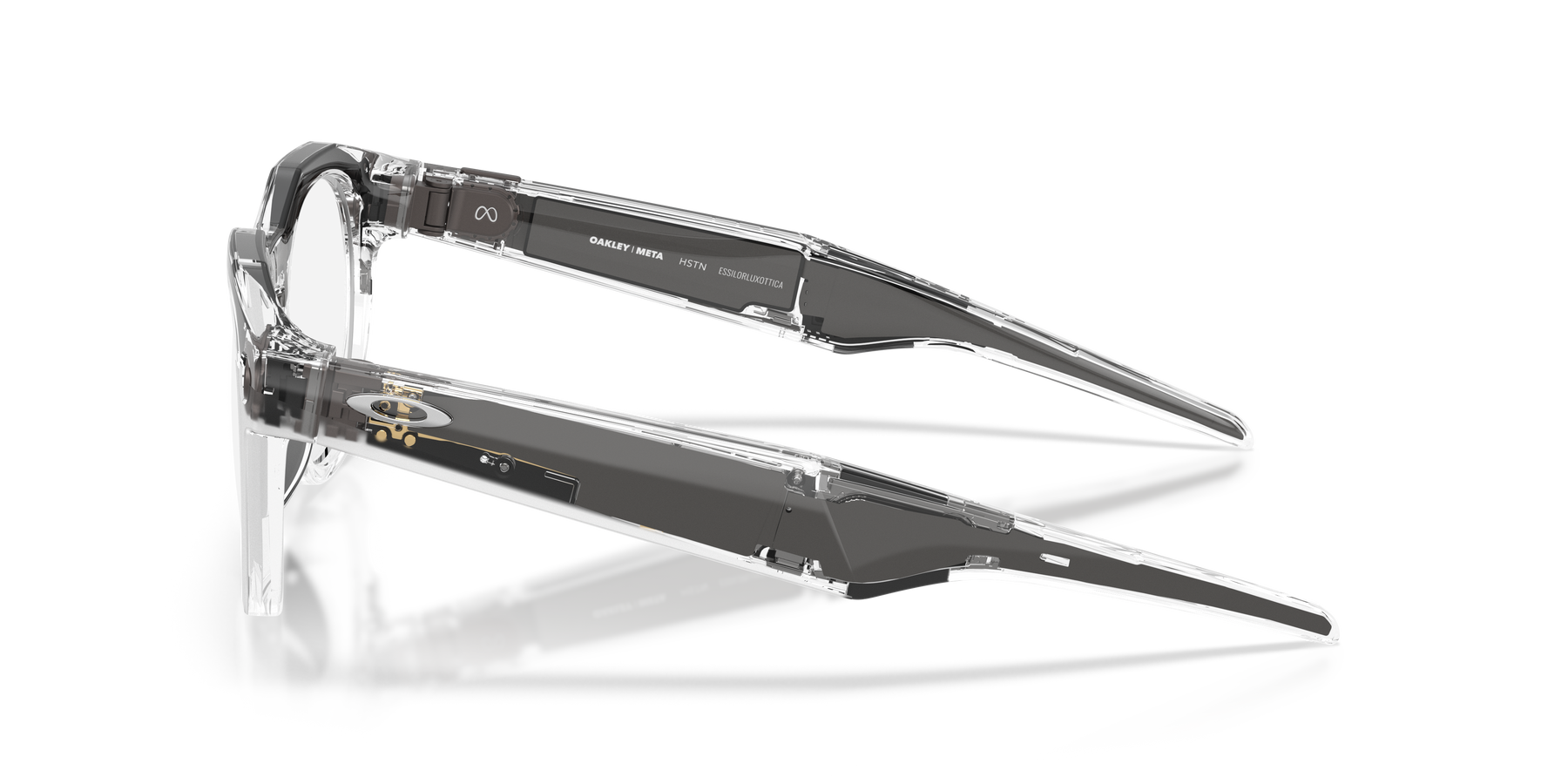 Oakley Meta Hstn Ai Performance Glasses Clear Frame