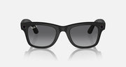 Ray Ban Meta Smart Glasses - Wayfarer Matte Black Graphite Lenses