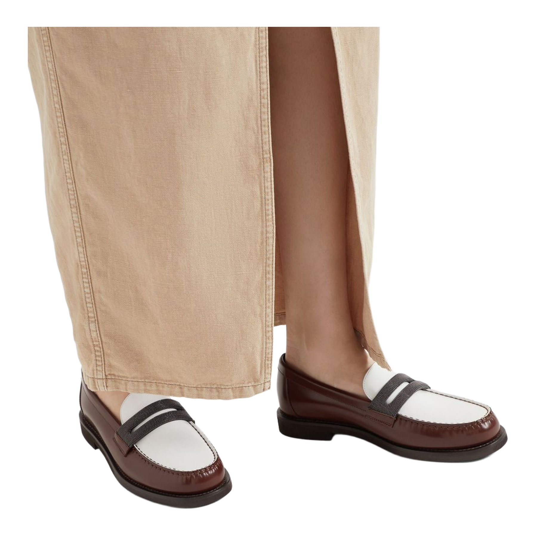 Flat Shoes Brown