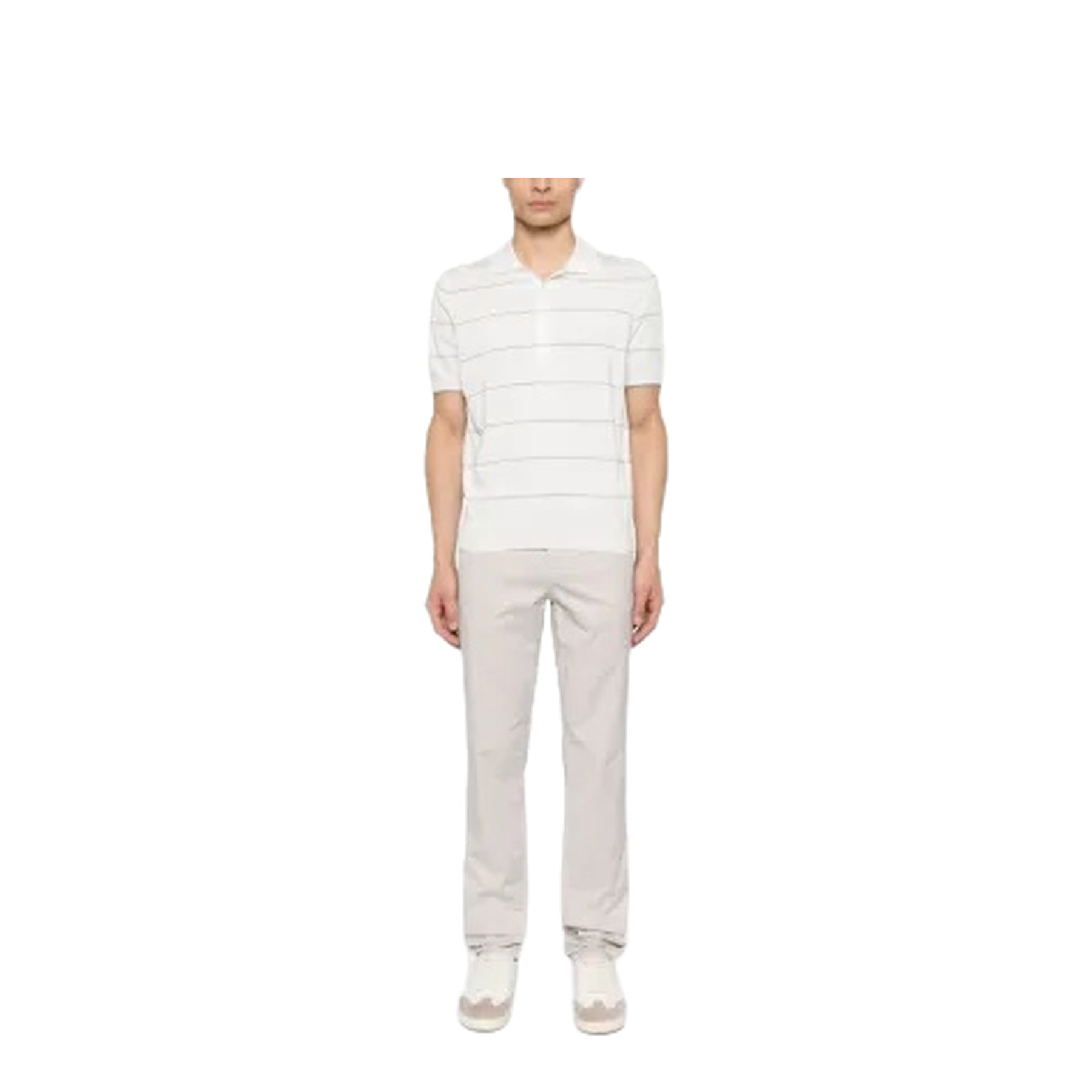 Cotton Pants - Beige