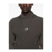 Plisse Knit Sweater