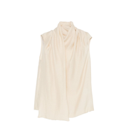 Ecru Scarf Blouse