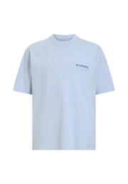 ALL SAINTS ACESS SS CREW BETHEL BLUE TSHIRT