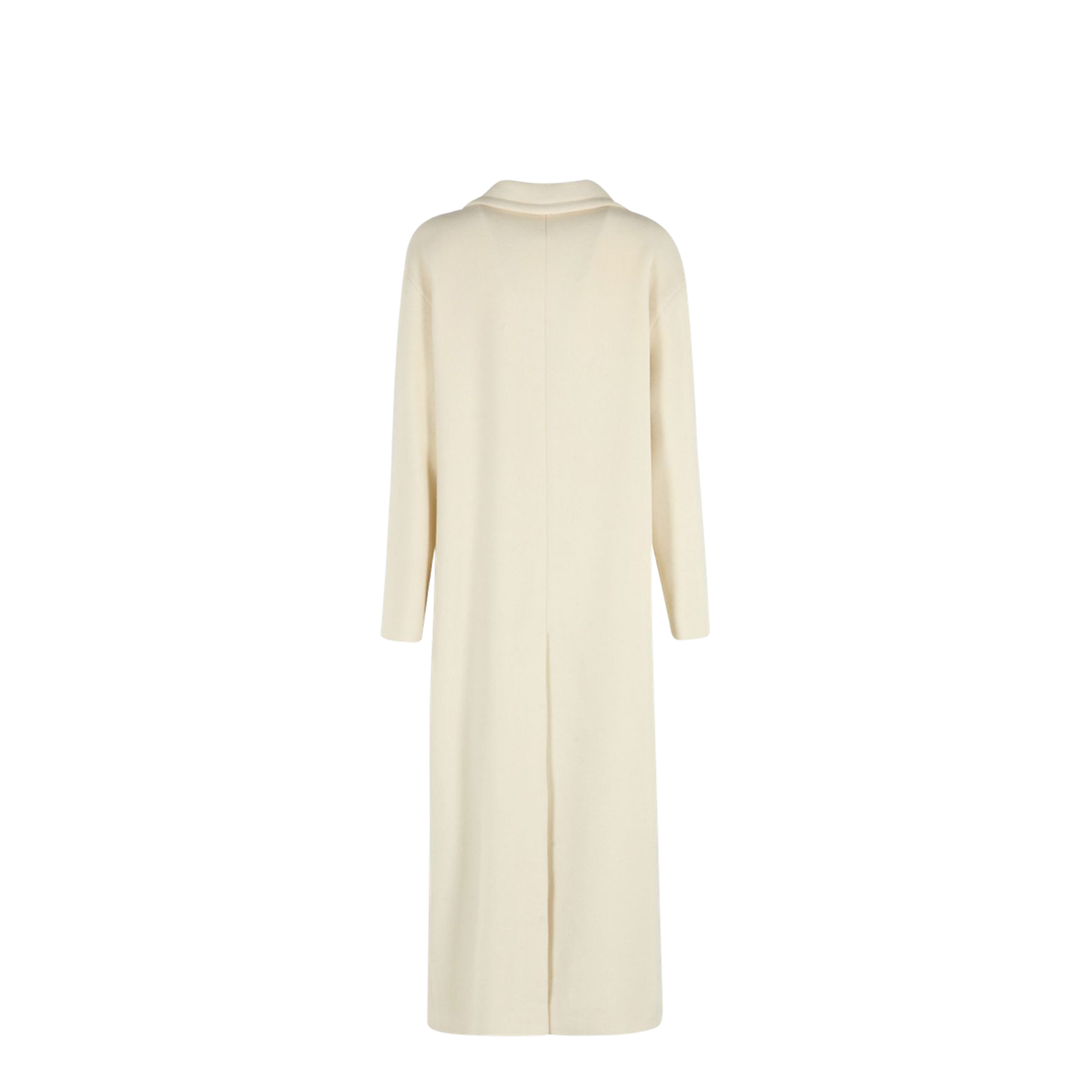 Wool Single-Breasted Coat