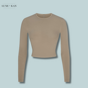 SKIMS New Vintage cropped stretch-cotton T-shirt