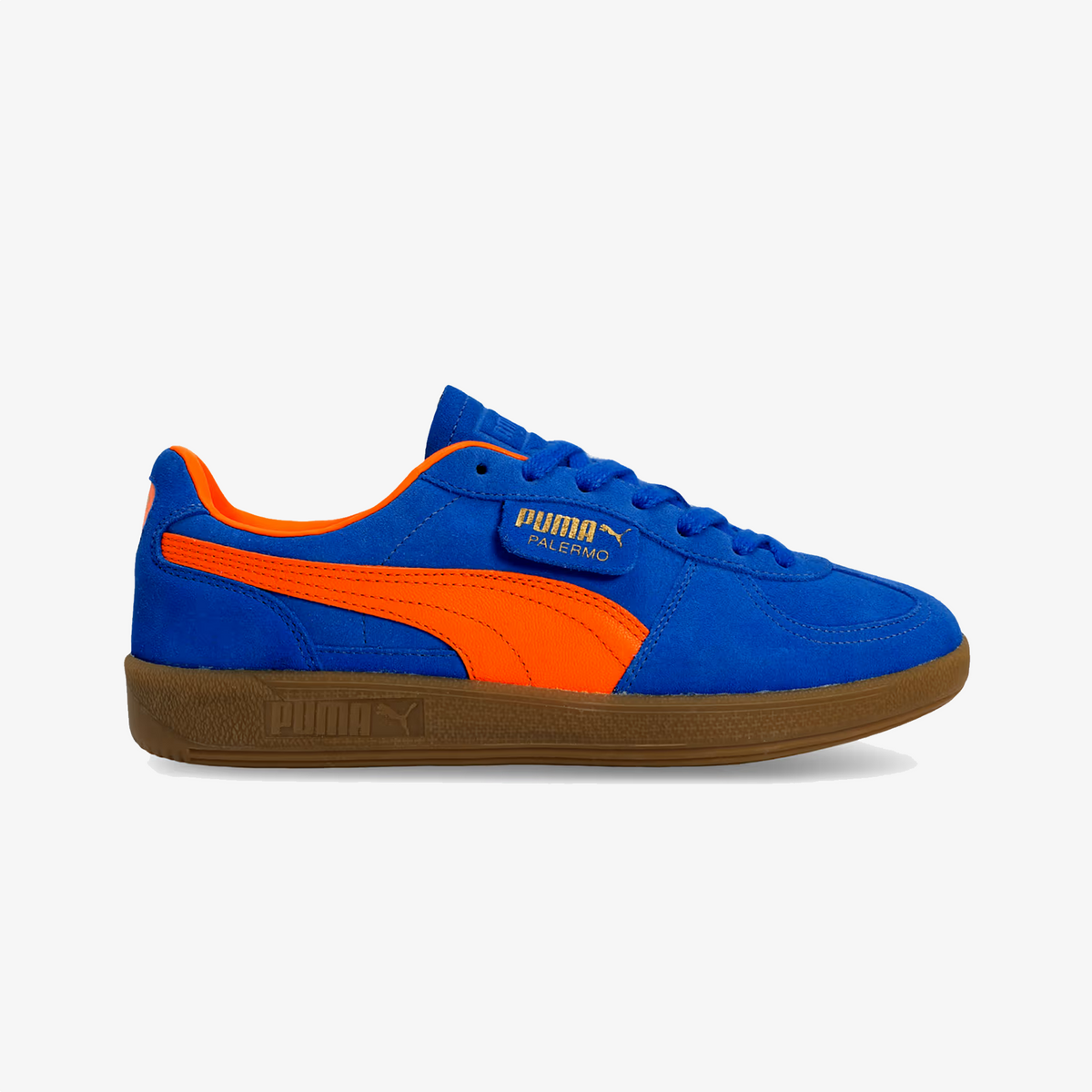 PUMA PALERMO CLASSIC COMFORT LOW { BLUE-FLAME FLICKER-GUM