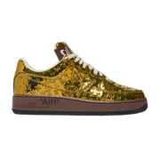 Louis Vuitton x Air Force 1 Low Metallic Gold