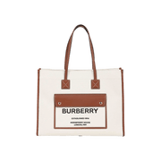Burberry Shopper Bag Natural/Tan