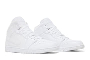Air Jordan 1 Retro Mid All White