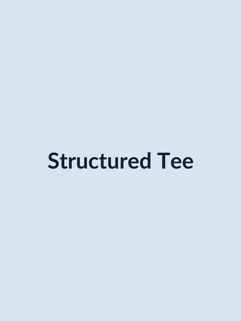 Structured Tee