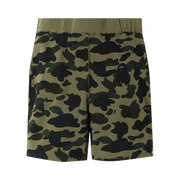 BAPE 1st Camo Sweat Shorts Green