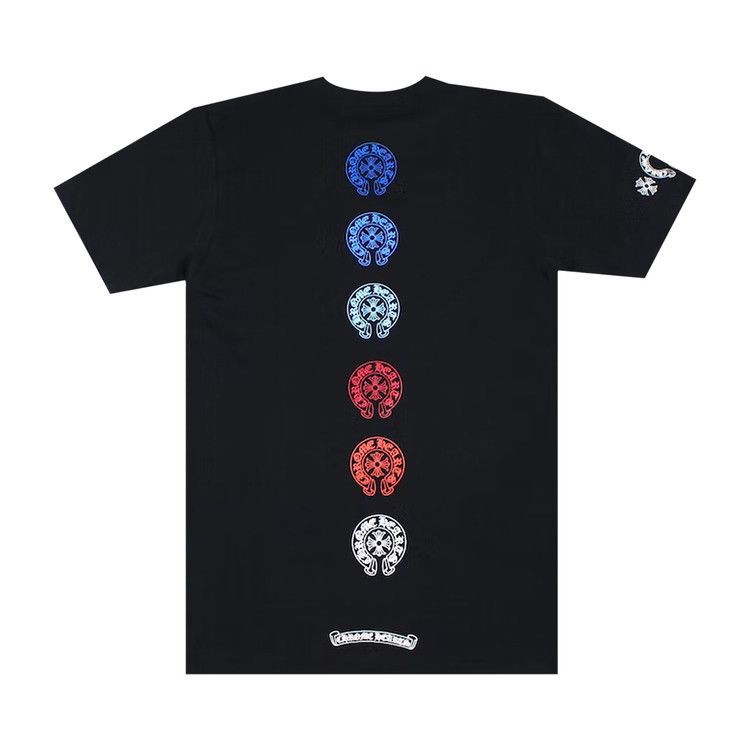 Chrome Hearts Multicolor Horseshoe T-Shirt Black