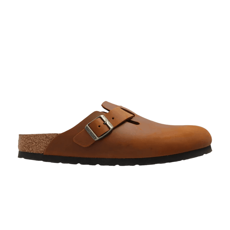 Birkenstock Wmns Boston Oiled Leather 'Cognac'