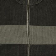 Supreme 2-Tone Ribbed Zip Up Sweater Black
