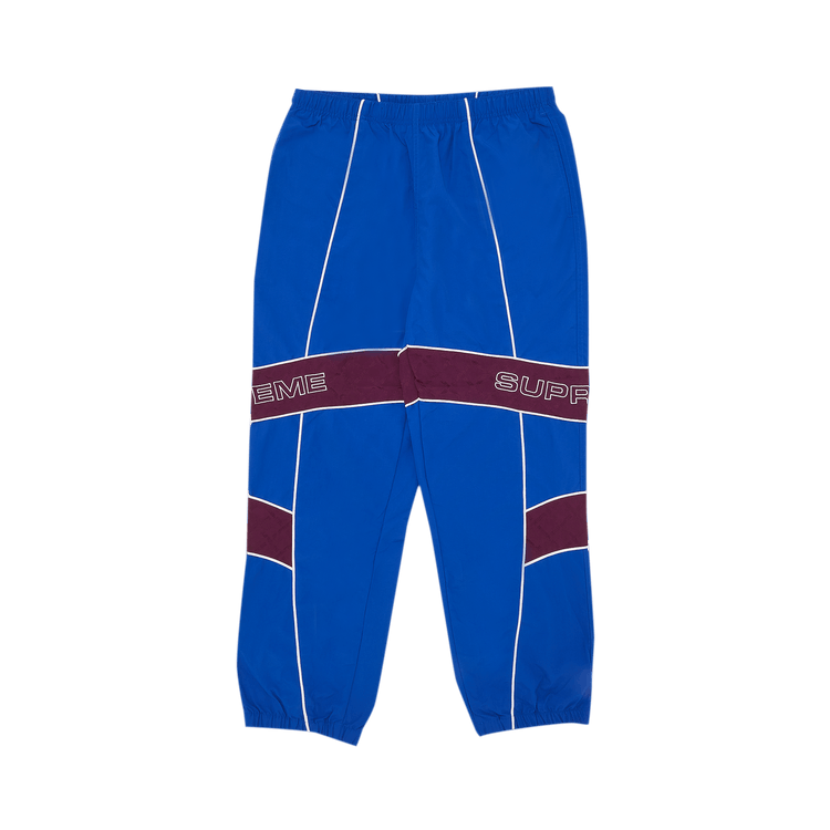 Supreme Jacquard Panel Track Pant Royal