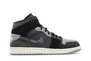 Air Jordan 1 Mid Craft Inside Out Black