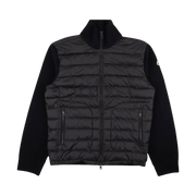Moncler Tricot Down Filled Jacket Blue